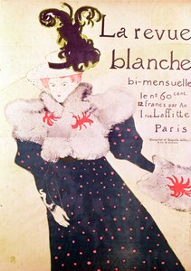 「La Revue Blanche」の広告ポスター、1895